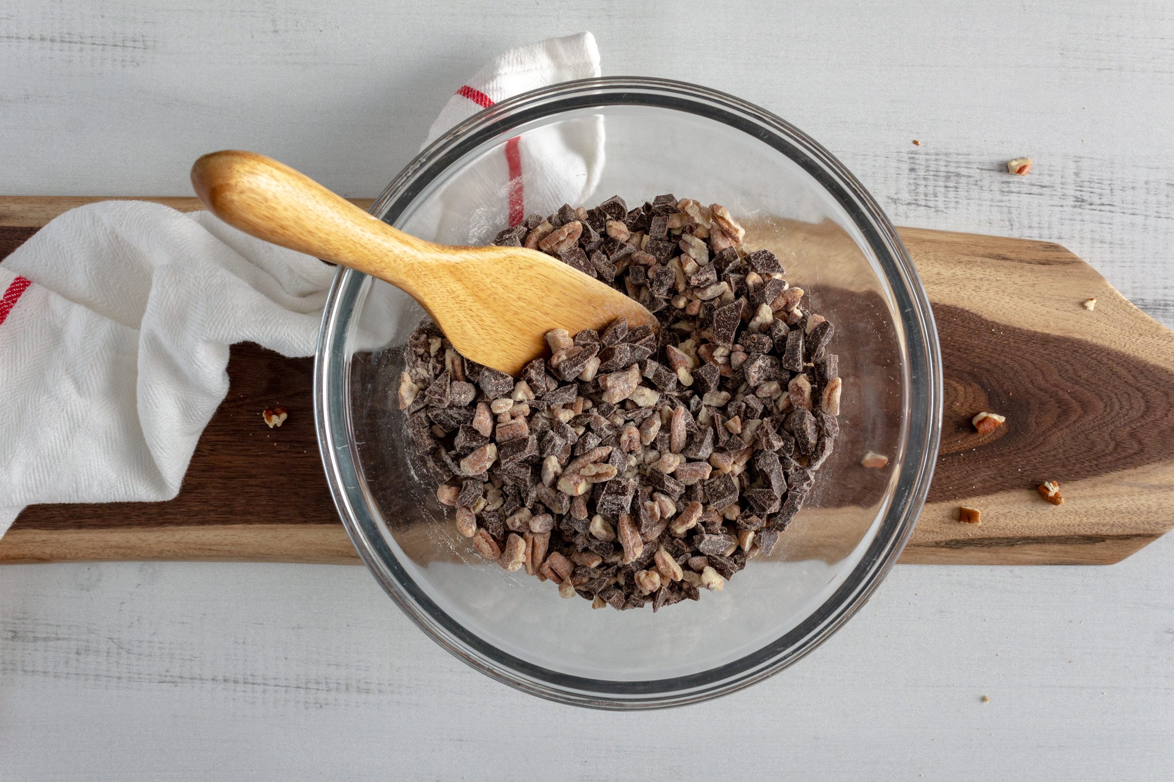 Ina Garten Chocolate Pecan Scones filling