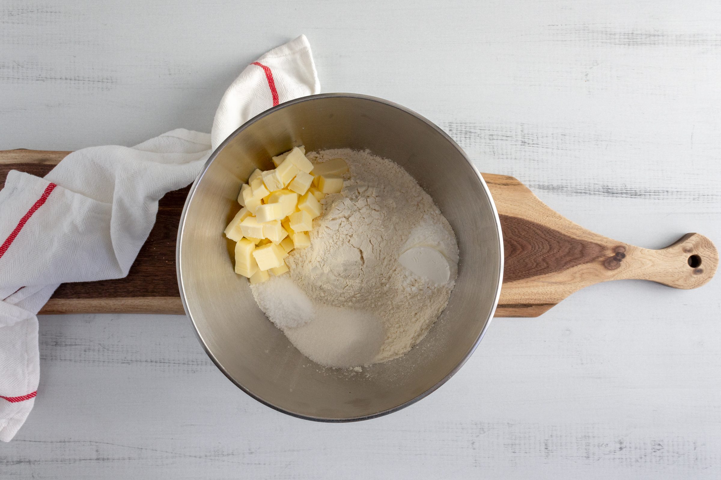 Ina Garten Chocolate Pecan Scones dry ingredients