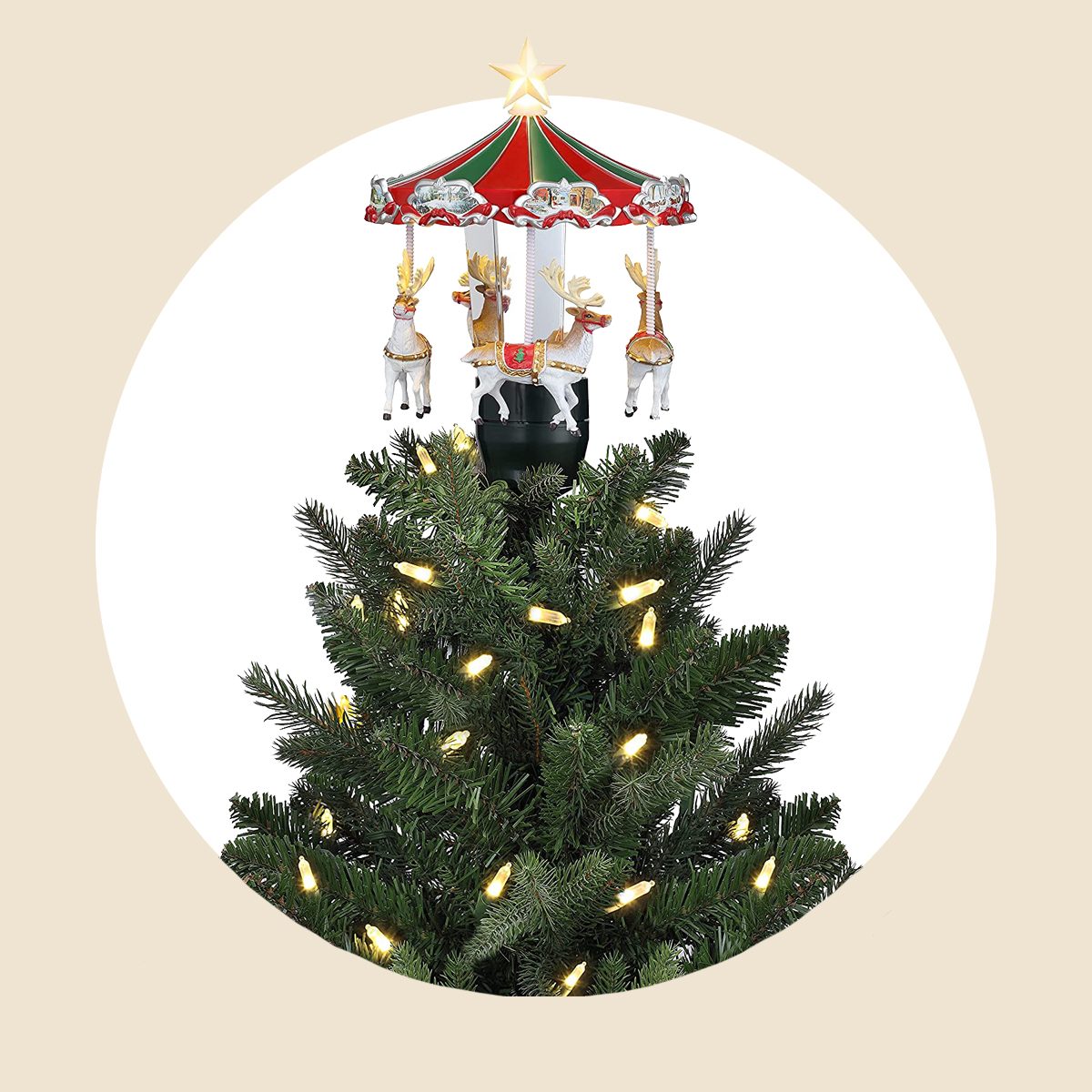 Animated Christmas Tree Topper Ecomm Via Amazon Ft
