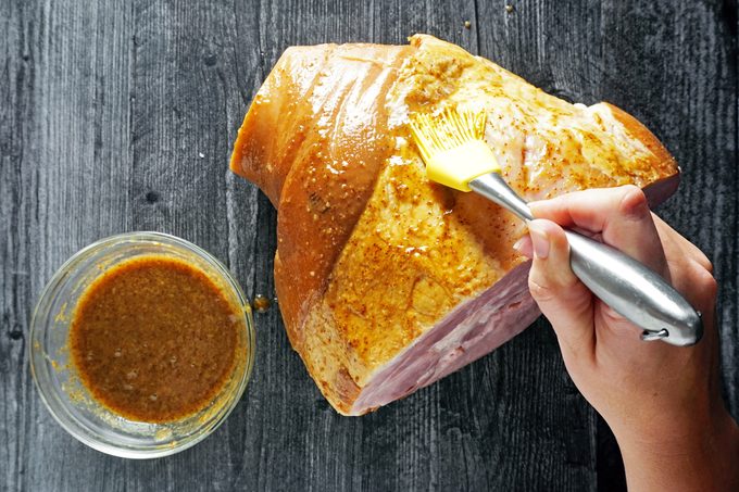 glazing ham