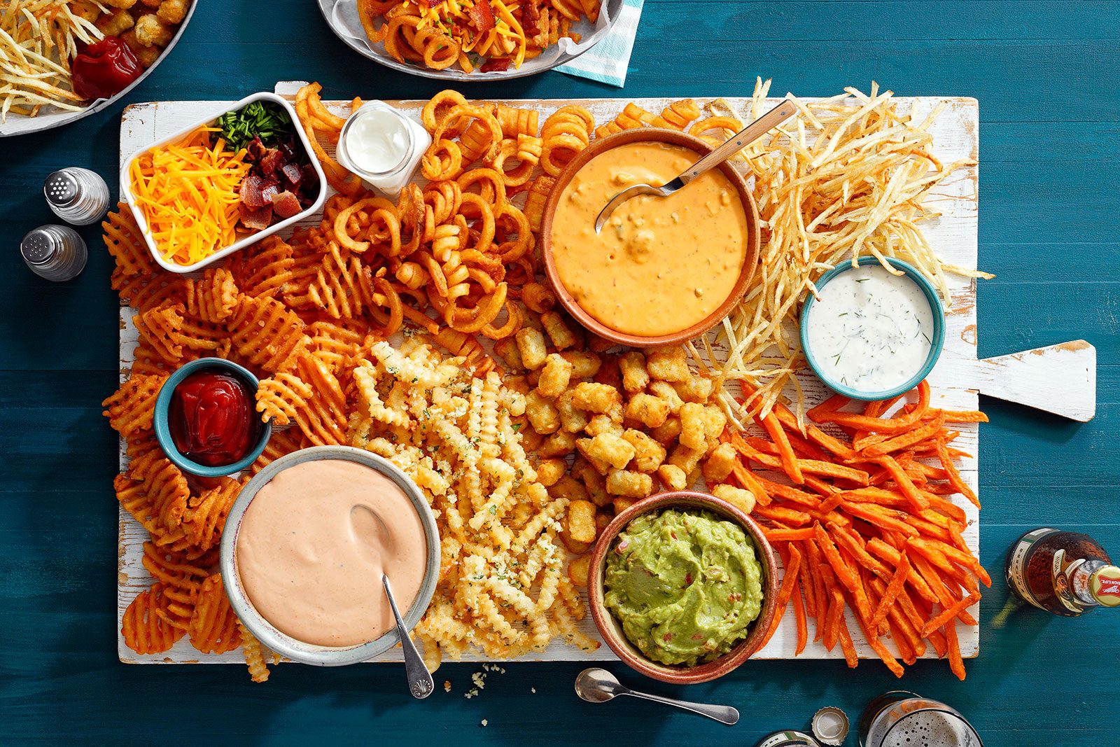 How to Make a Fun French Fry Charcuterie Board