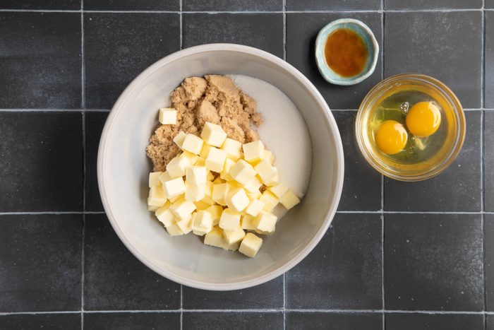 cream the butter and sugar