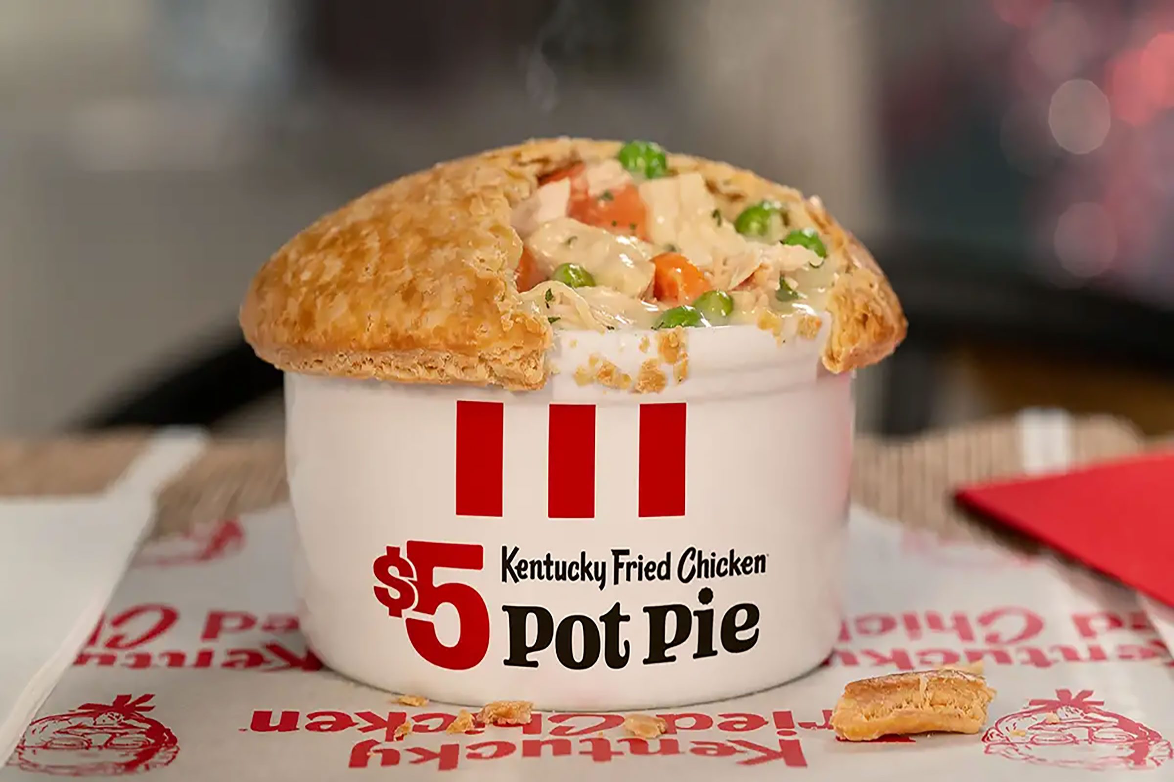 You Can Get the KFC Chicken Pot Pie for Only $5 Right Now