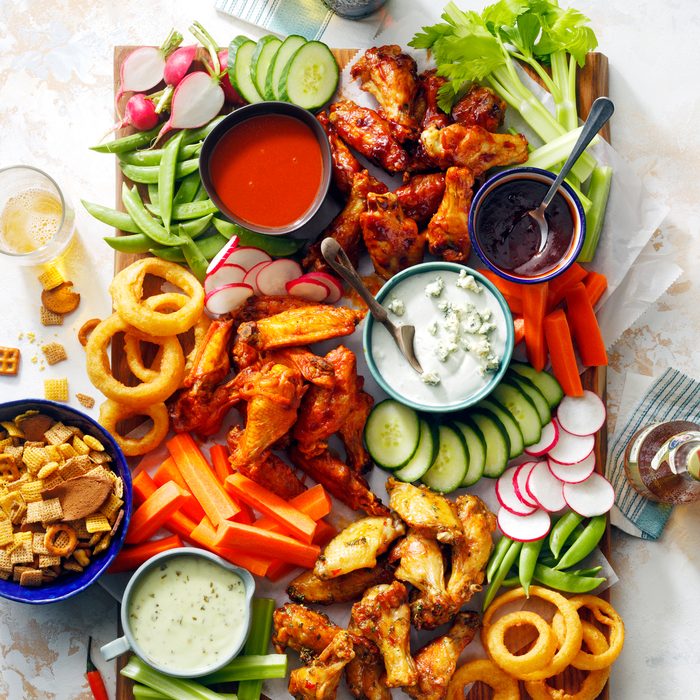 Wing And Snack Board