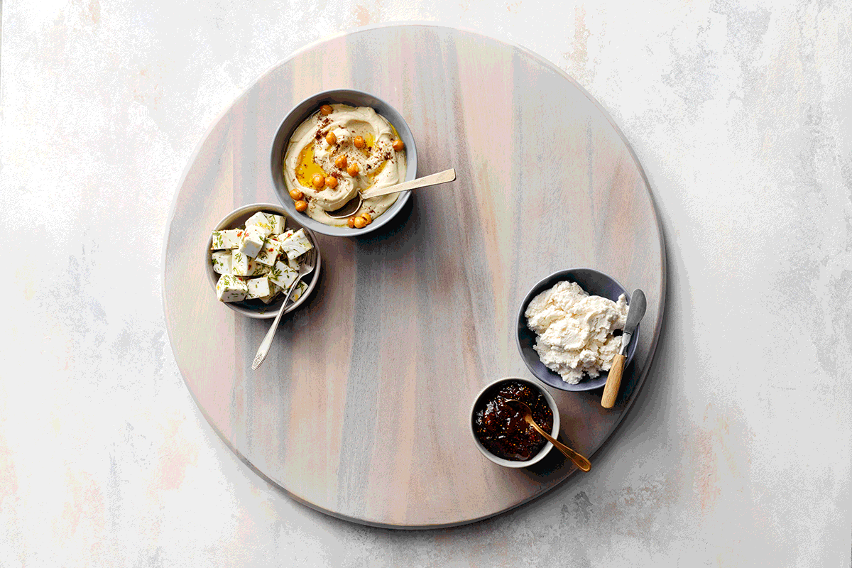 Vegan Charcuterie Board Gif