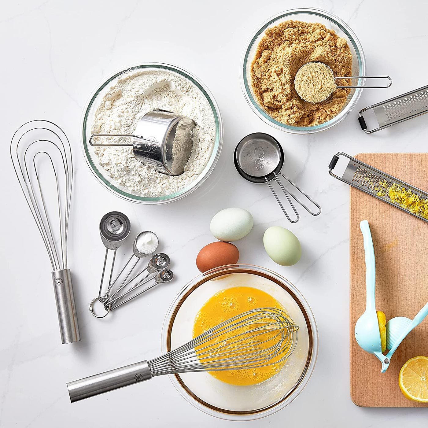 Borosilicate Glass Mixing Bowl And Lid Set