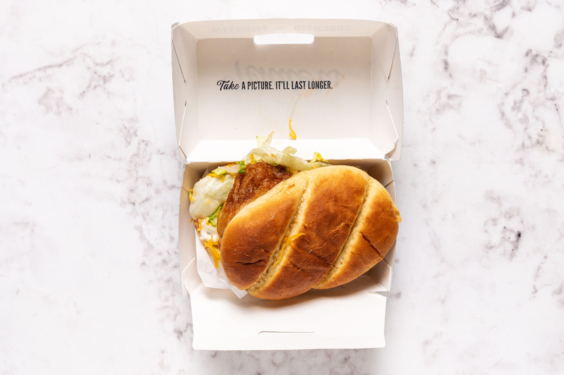 Culvers Cod fish sandwich