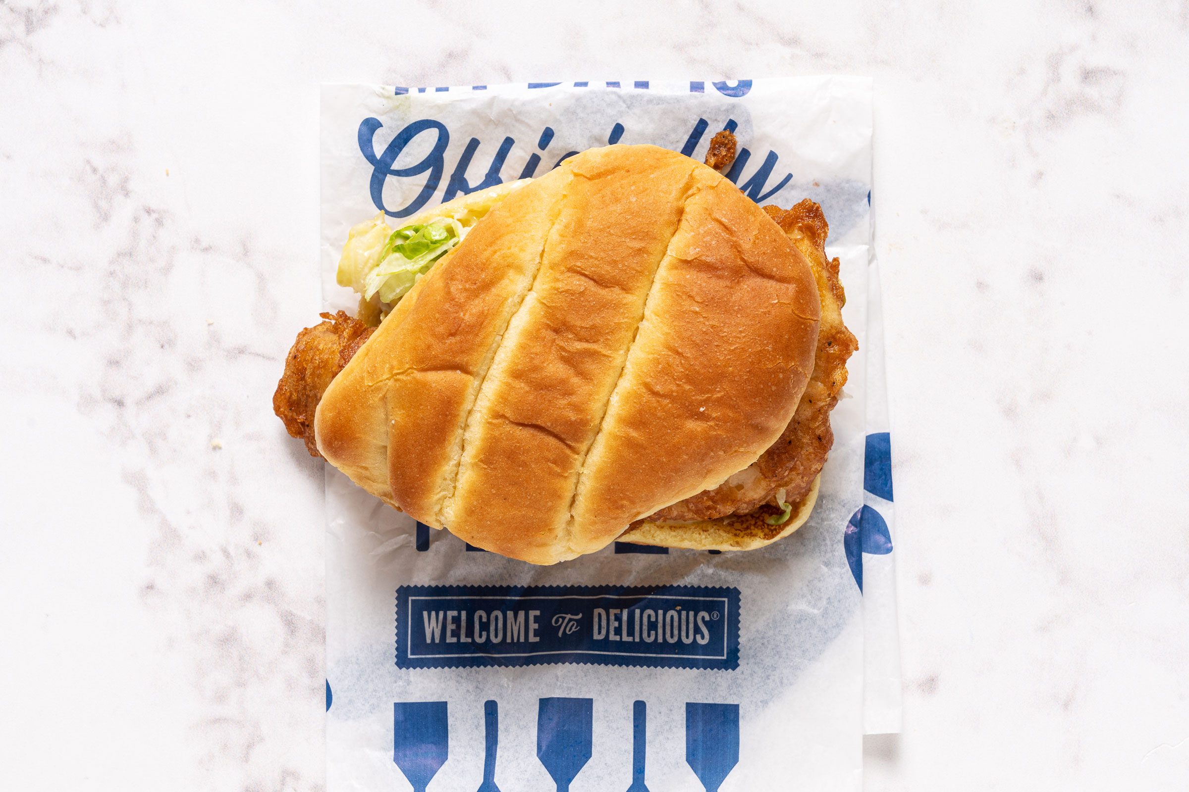 Culvers Walleye fish sandwich