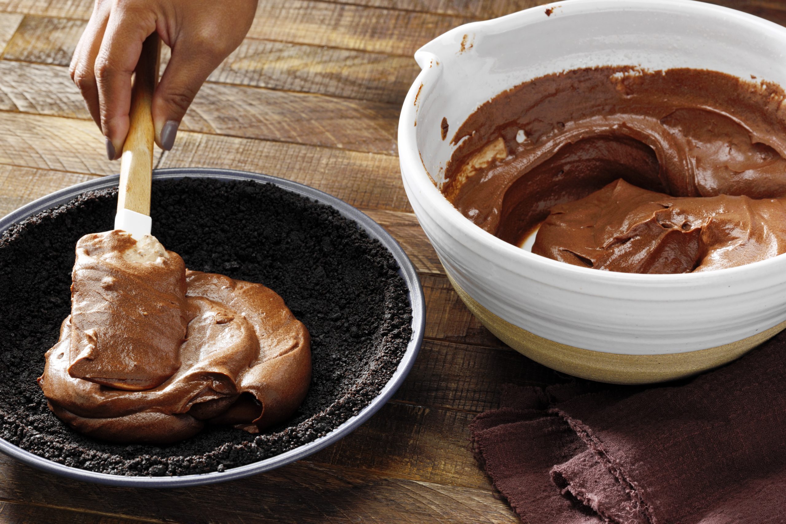 chocolate mousse pie