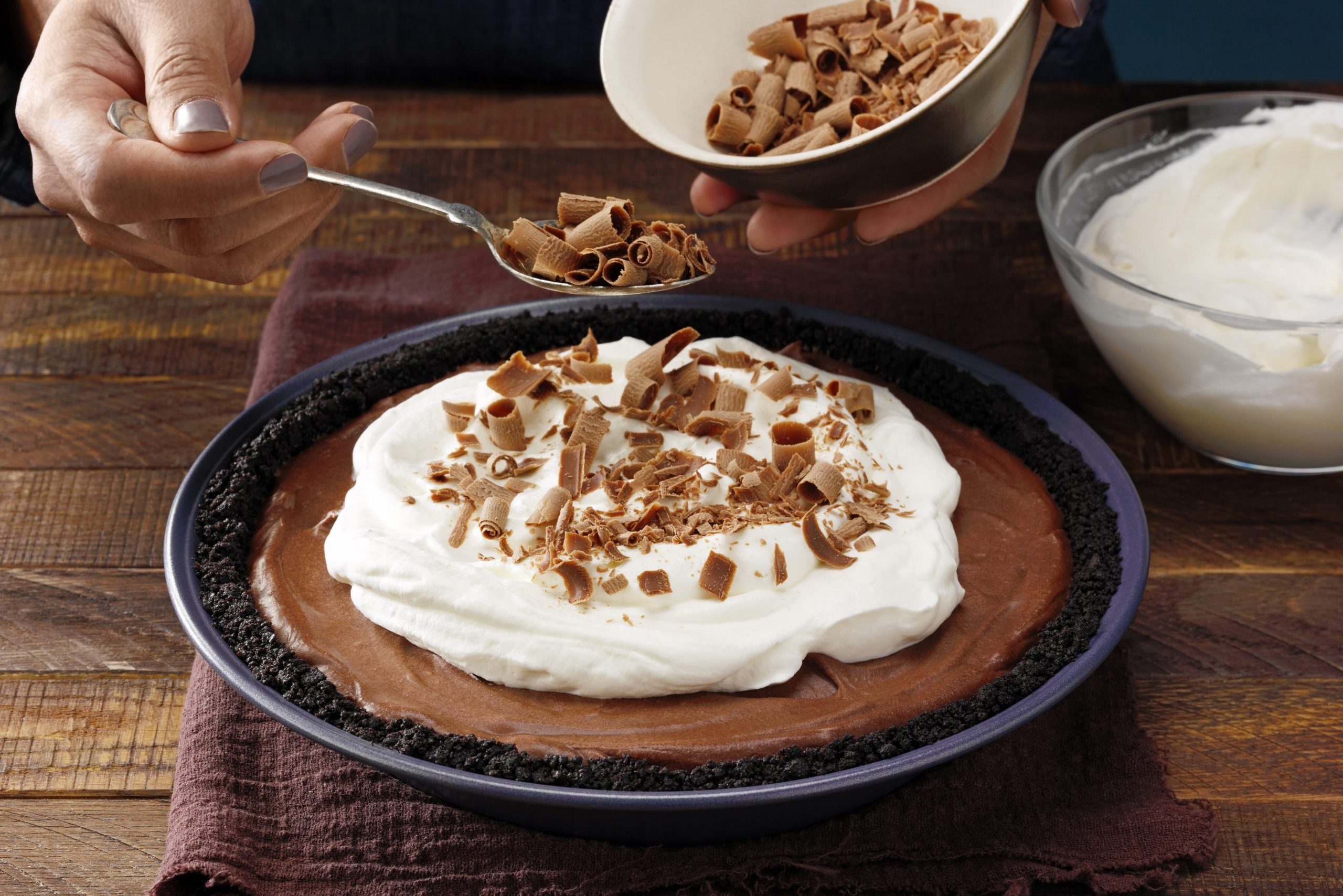 chocolate mousse pie