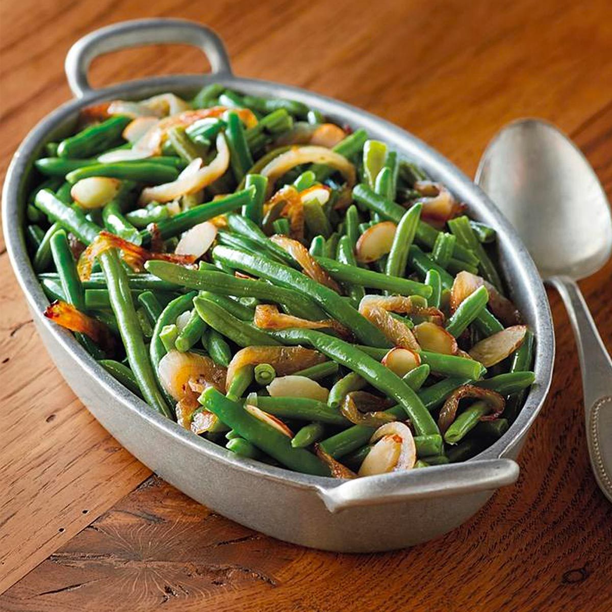 Black Truffle And Almond Green Beans
