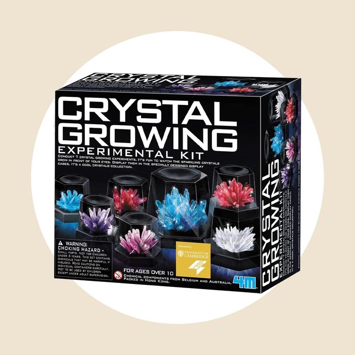 For Budding Scientists Crystal Growing Experiment Kit