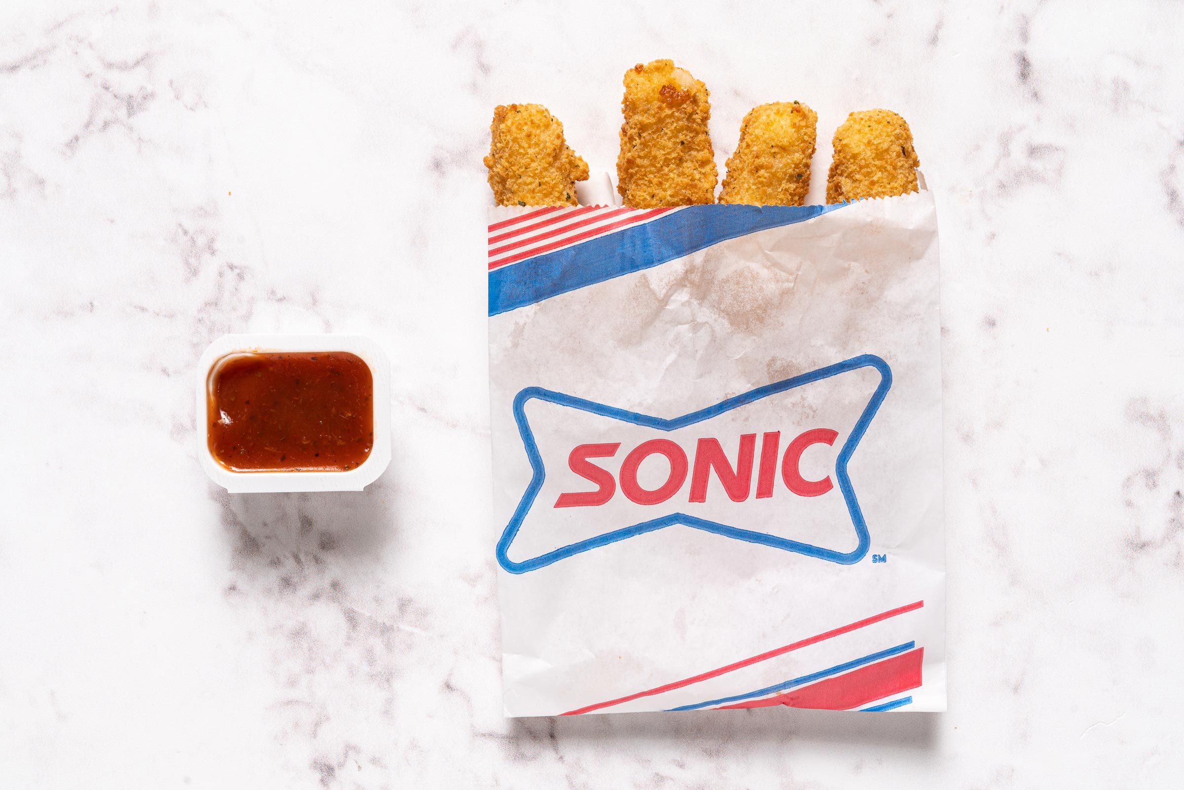 Sonic Mozzarella sticks