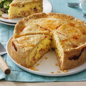 Pizza Rustica; Easter Pie Horizontal Ap