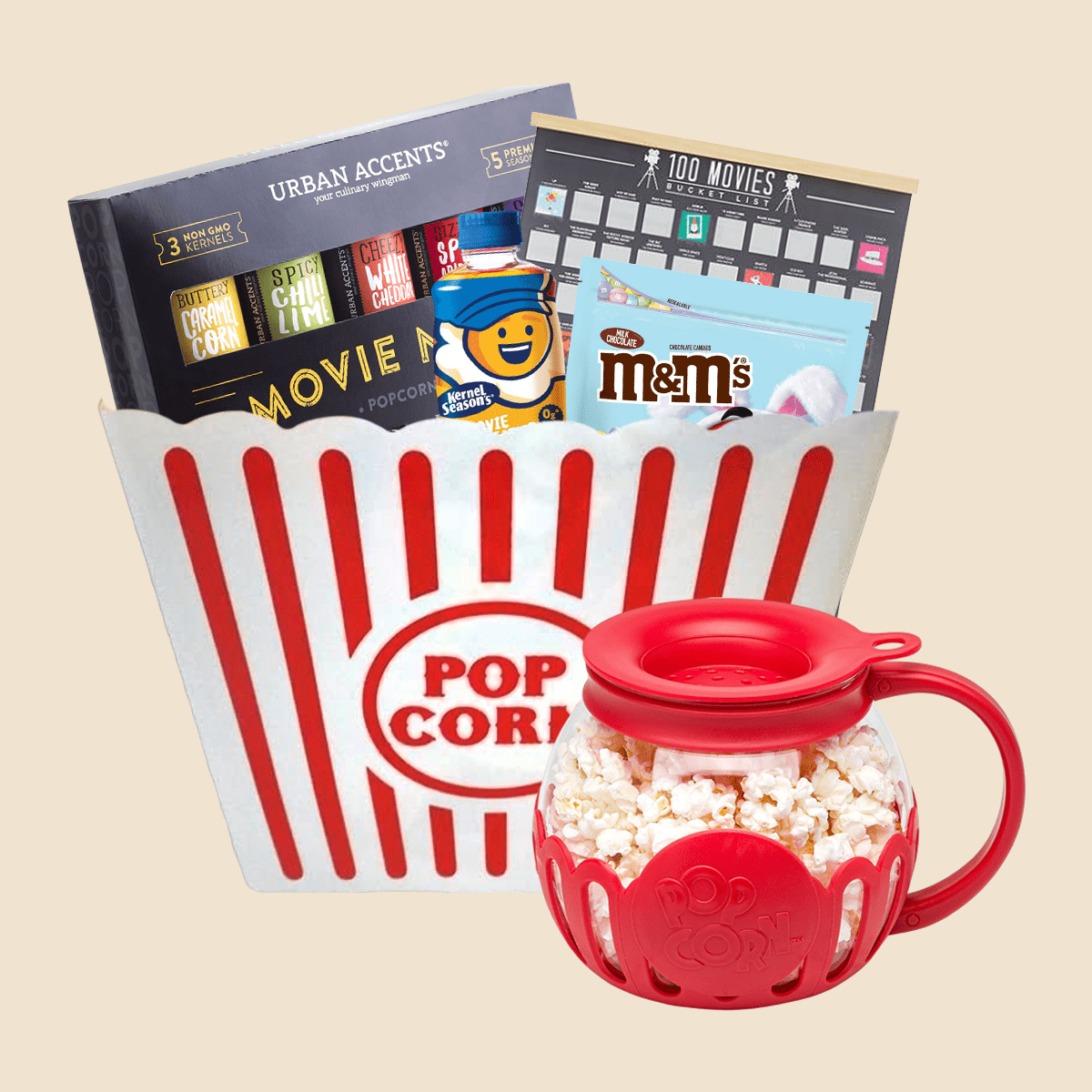 Popcorn Themed Easter Basket