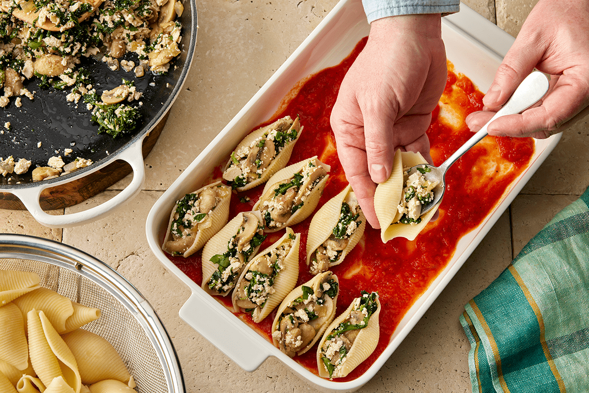 How To Make Vegan Stuffed Shells