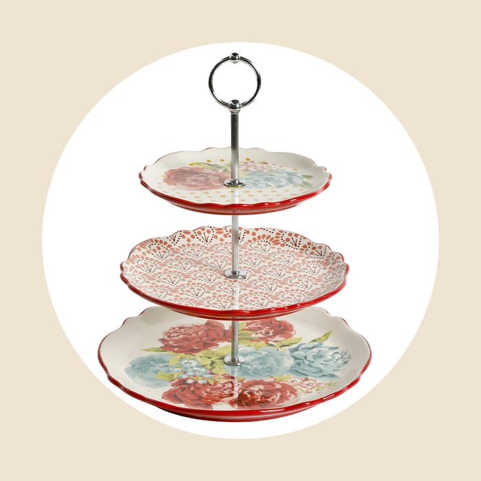 Blossom Jubilee Three Tier Serving Tray