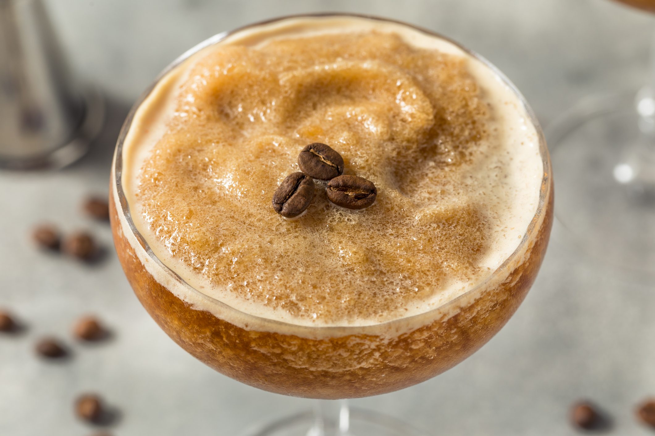 Boozy Frozen Espresso Martini Slushie Cocktail