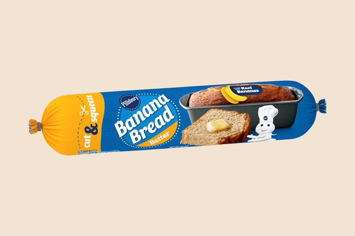 Pillsbury Banana Bread Batter Courtesy General Mills