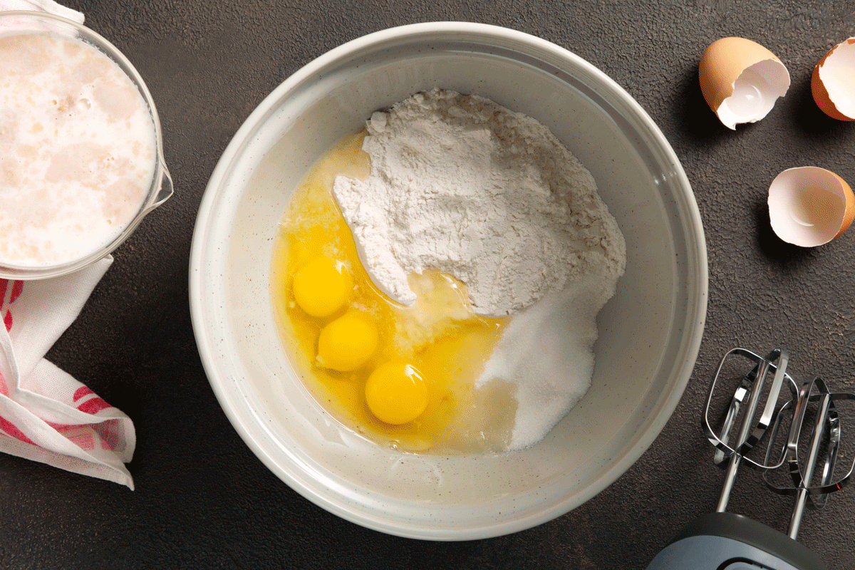 How To Make Zeppole Italian Doughnuts make the dough part 2
