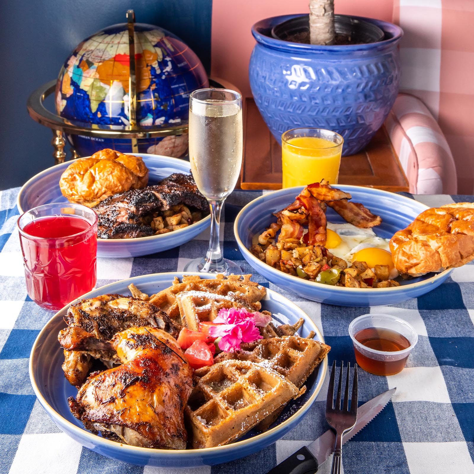 Top 20 Soul Food Restaurants - A spread of soul food from The Breakfast Boys