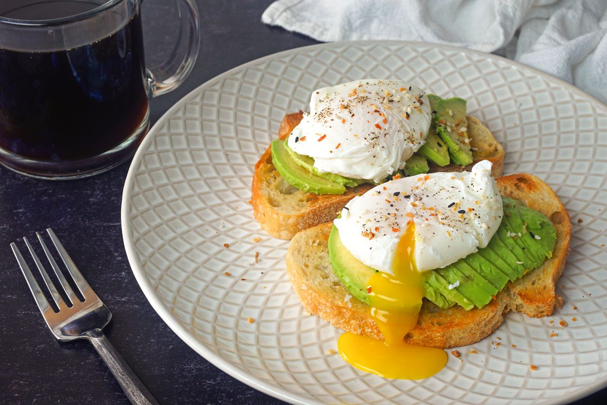 Styled Gordon Ramsay Poached Eggs Lauren Habermehl For Toh 