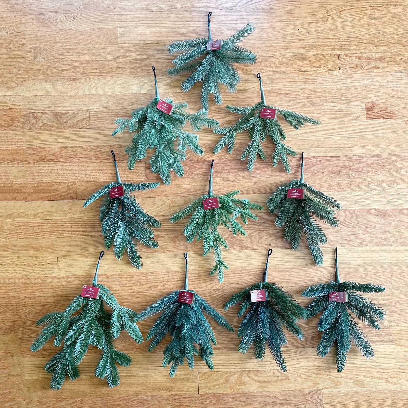 Balsam Hill Flip Tree branch options