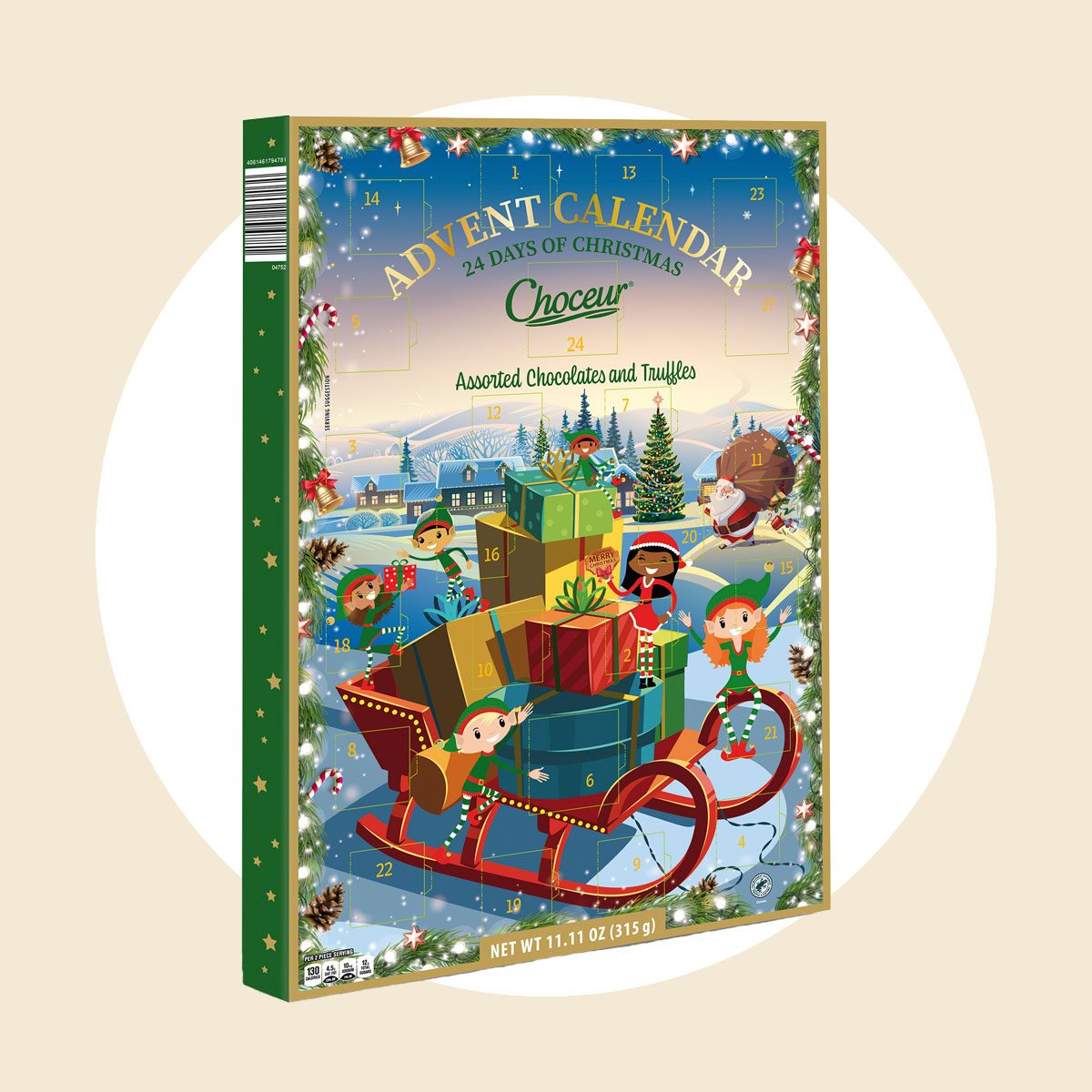 Choceur Advent Calendar Courtesy Aldi