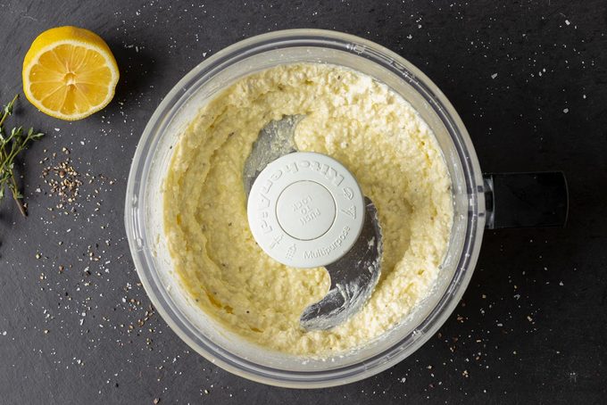 Mix Ingredients For Ina Garten Whipped Feta Baked Potatoes Nancy Mock For Toh