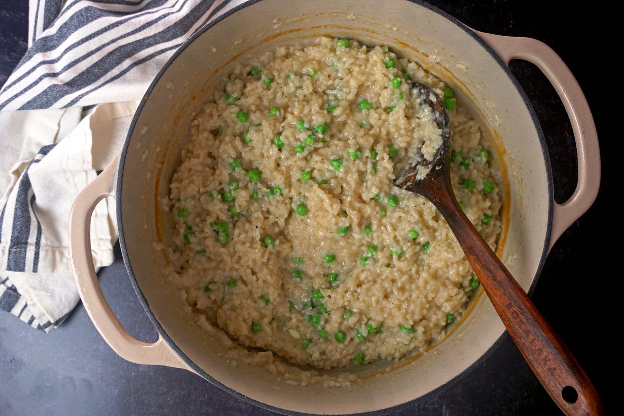 Overhead Ina Garten Easy Risotto Lauren Habermehl For Toh