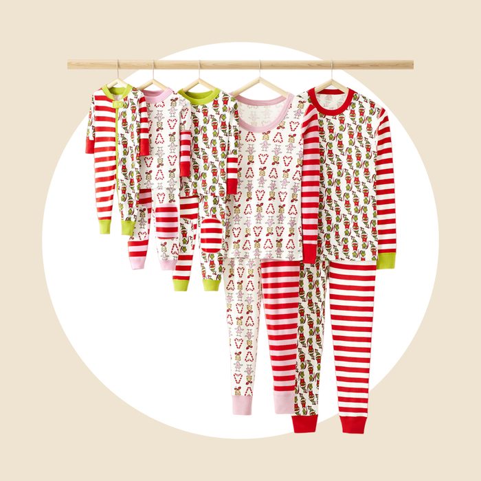 Grinch Matching Pajamas