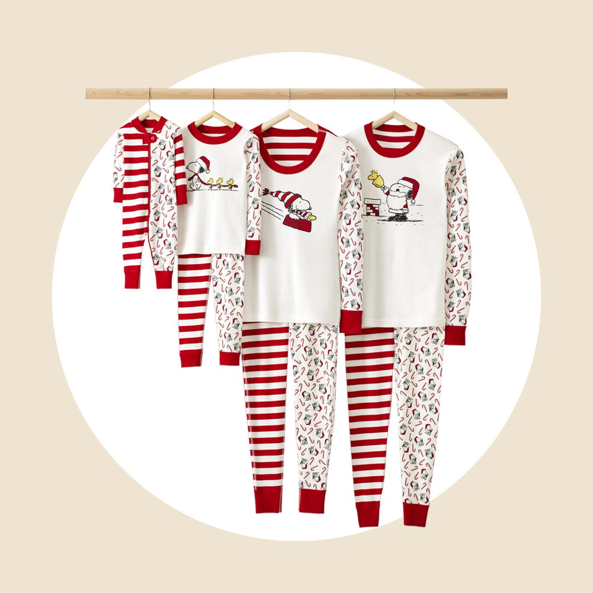Peanuts Matching pajamas