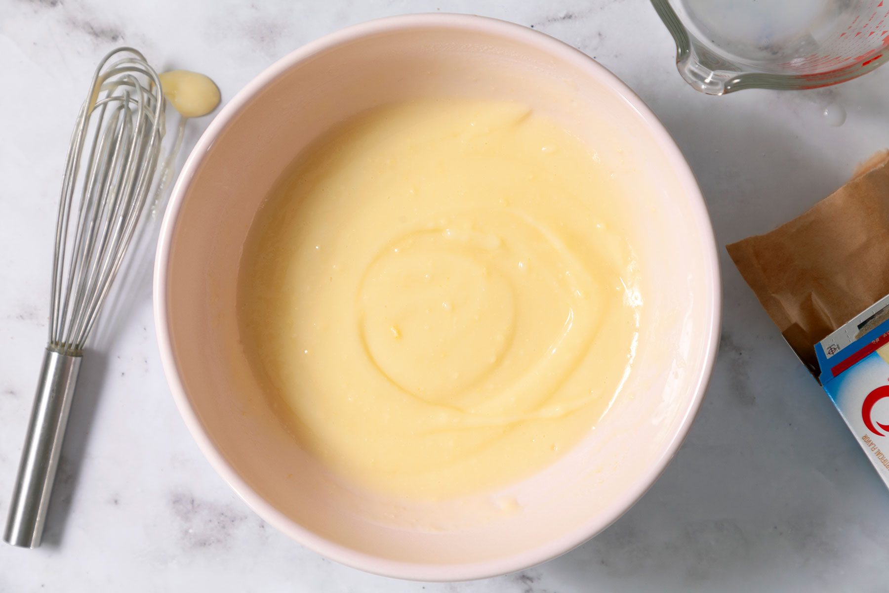 Pudding in the Bowl and Whisker on the side