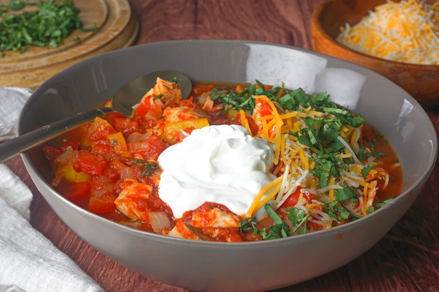 Styled Ina Garten Chicken Chili Lauren Habermehl For Toh