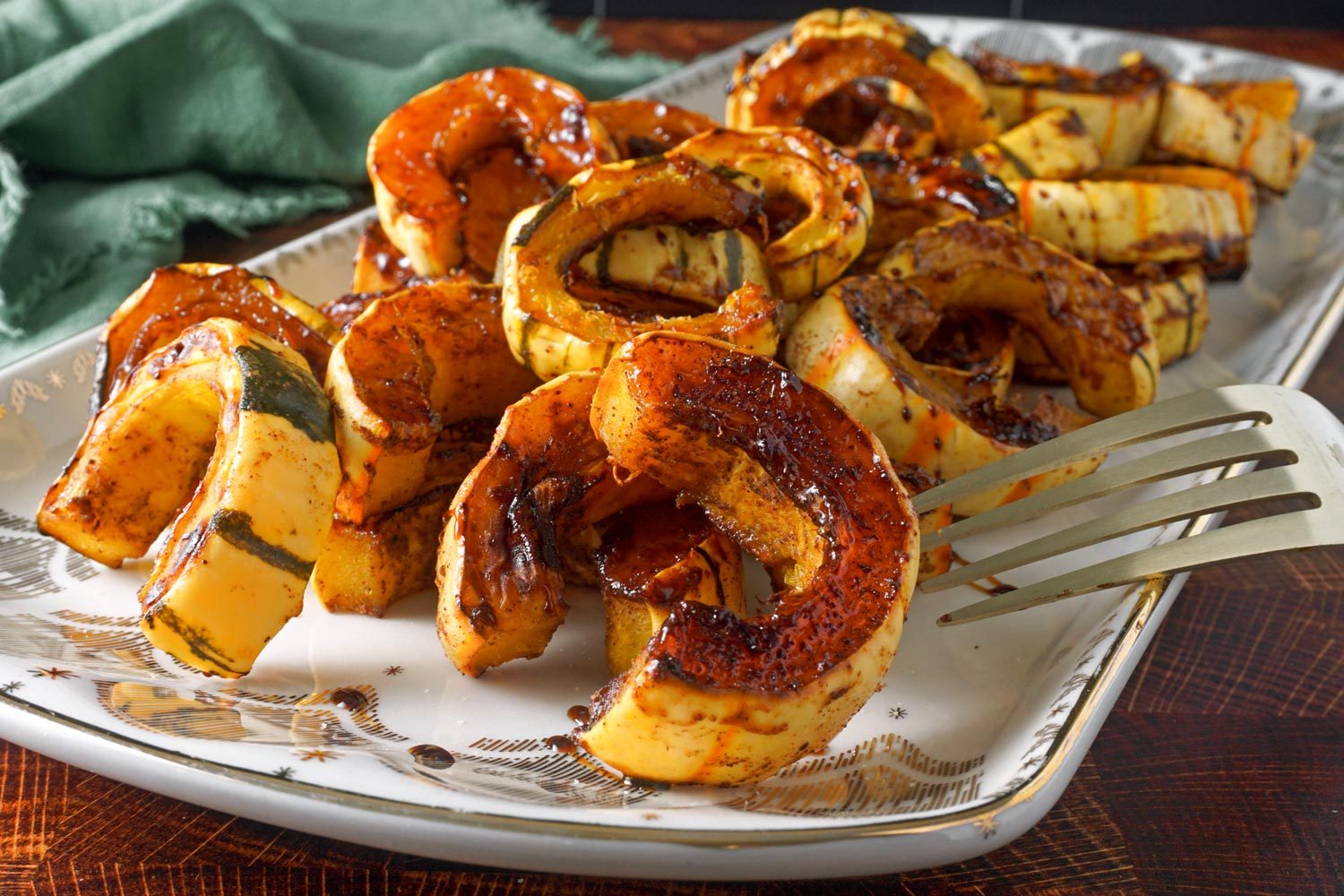 Styled Roasted Delicata Squash Lauren Habermehl For Toh