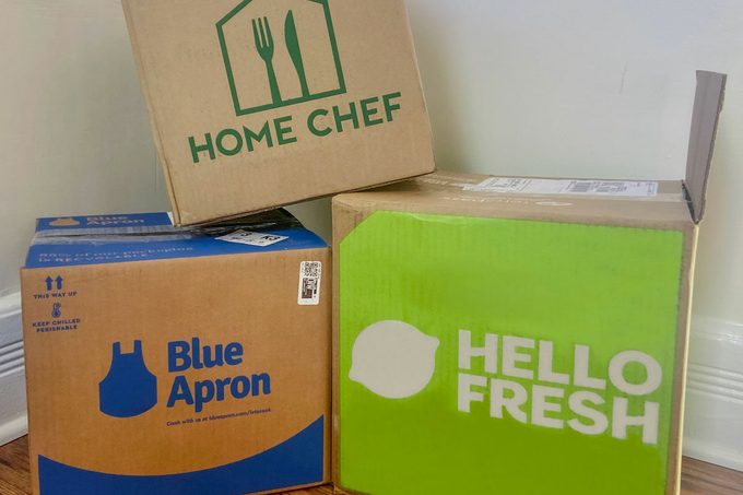 Comparison between meal-kit services