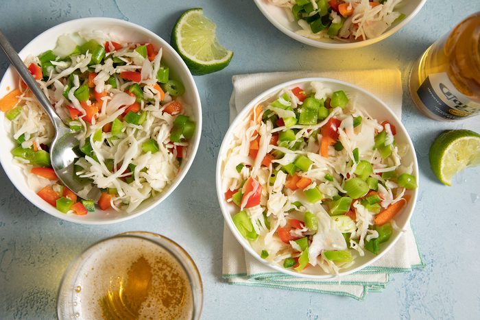 Three Pepper Coleslaw