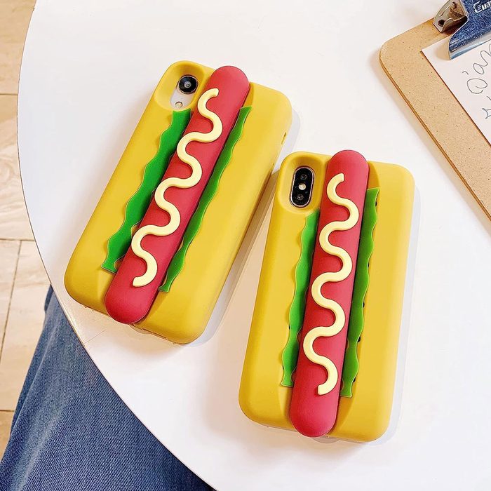Yakvook Kawaii Phone Hot Dog Phone Case