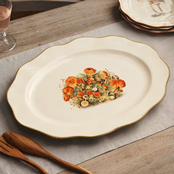 Mushroom Serving Platter