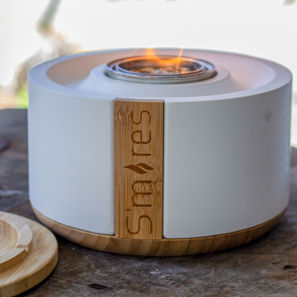 Solo Stove Smores Bowl as indoor bonfire