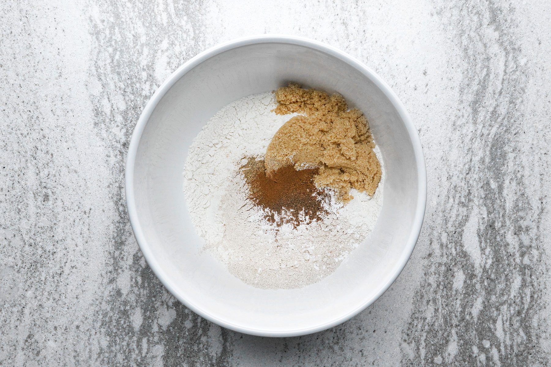 Dry Ingredients in a bowl