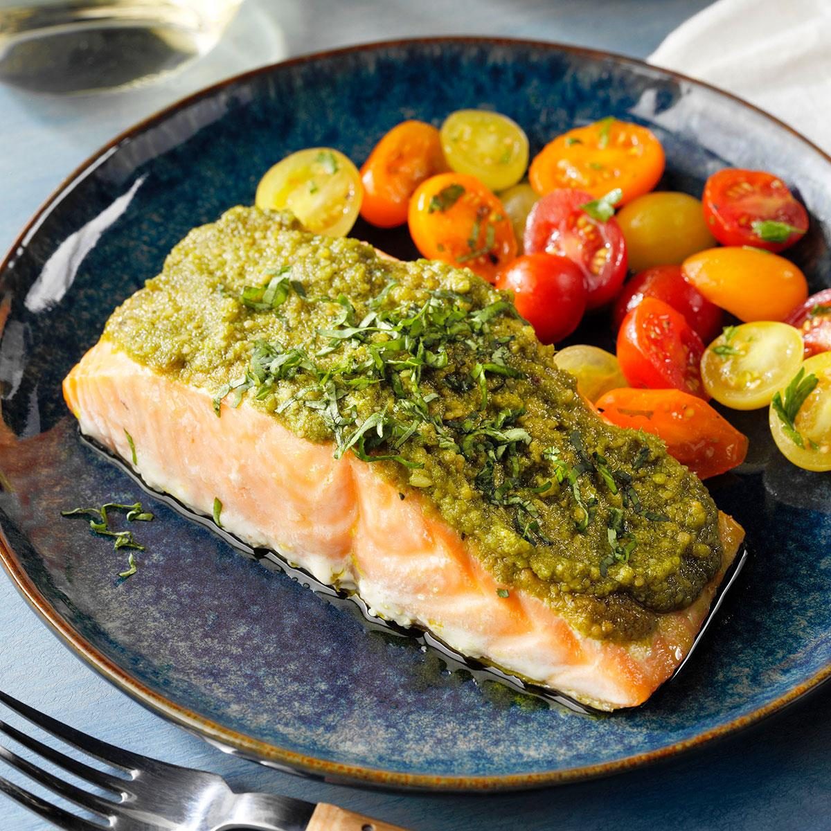 Pesto Salmon