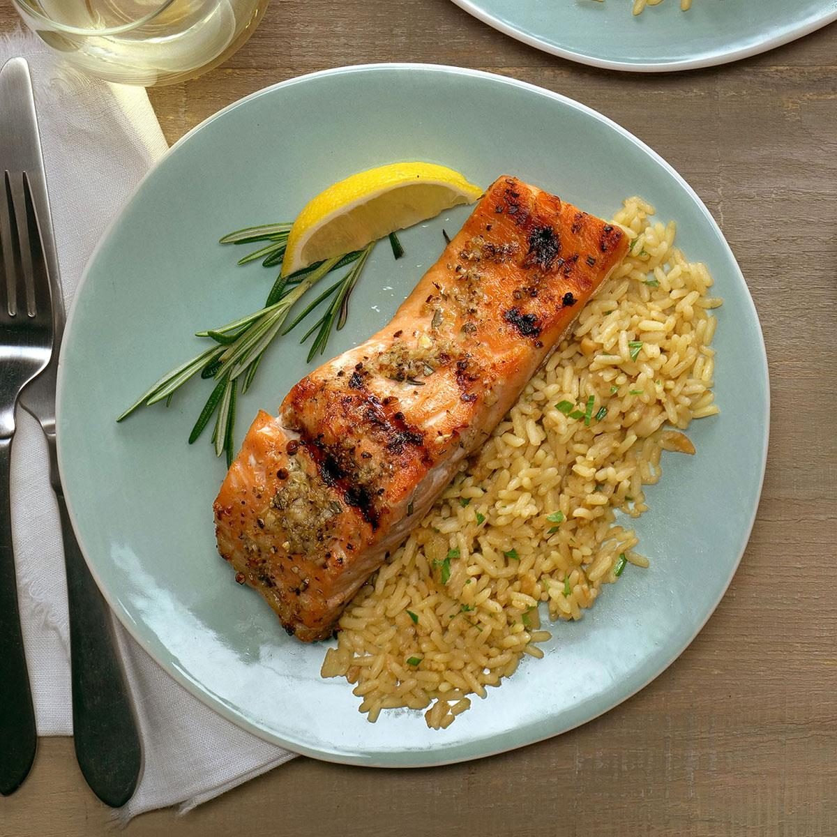 Grilled Salmon