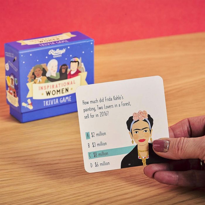Inspirational Women Trivia Cards