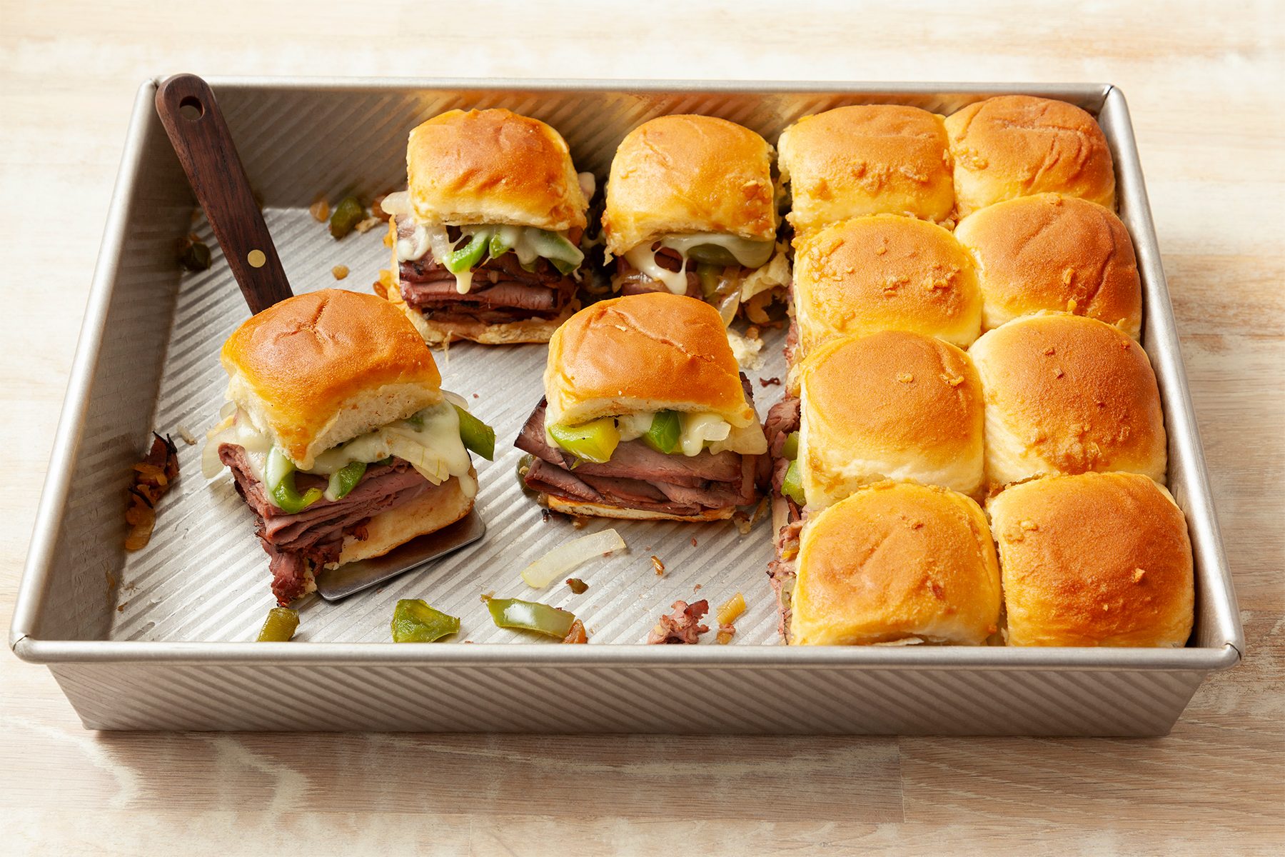 Philly Cheesesteak Sliders Ft24 201457 Jr 0126 7