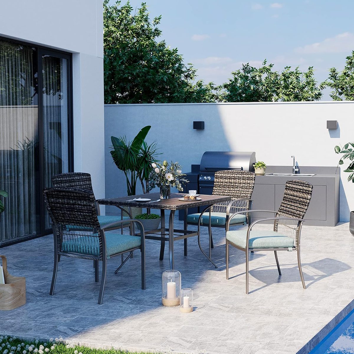 The Best Outdoor Dining Tables for Your Backyard