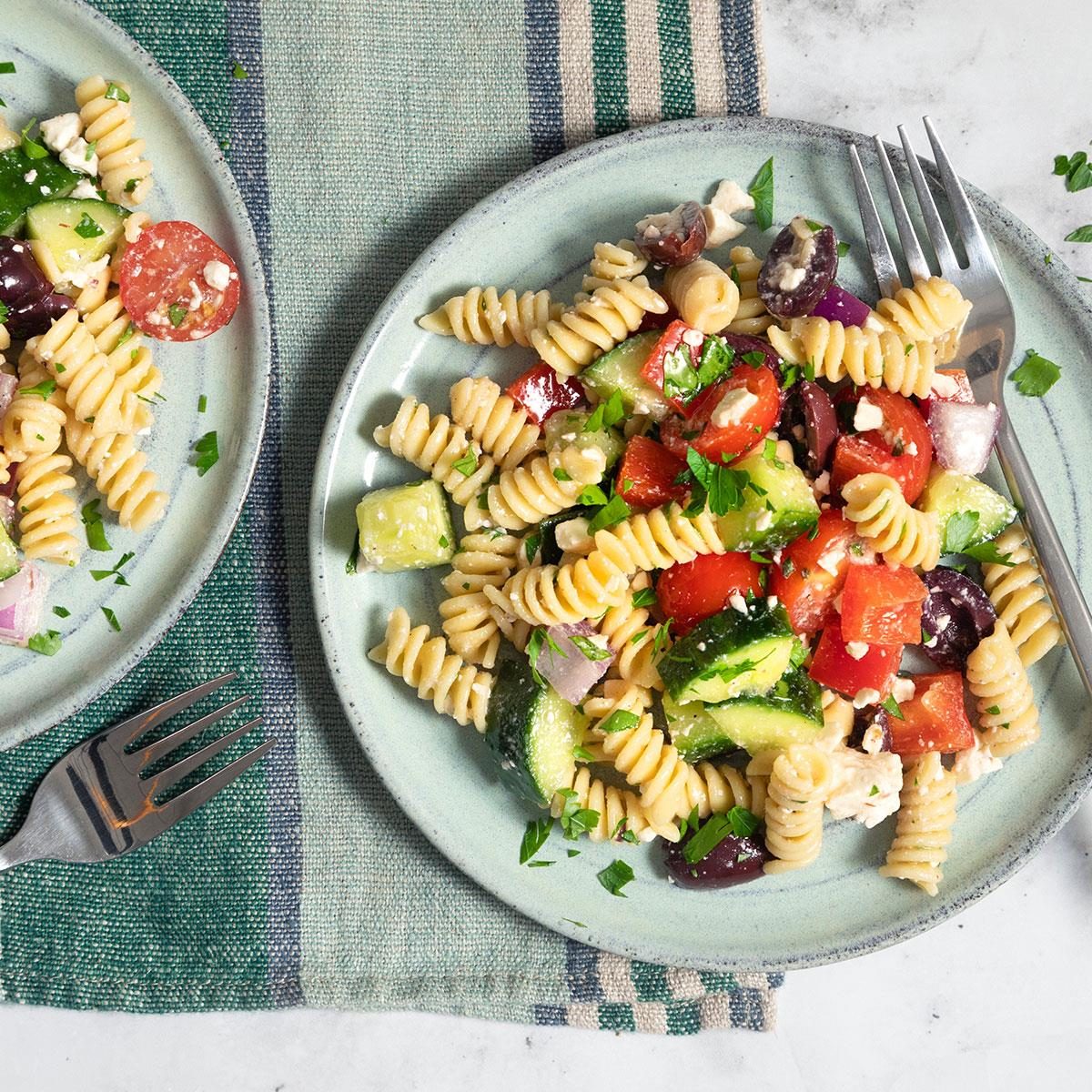 Loaded Greek Pasta Salad