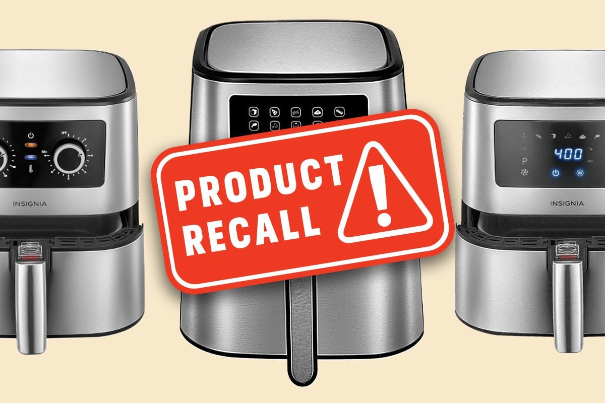Best Buy Just Recalled 280,000+ Air Fryers Due to Fire and Burn Hazards