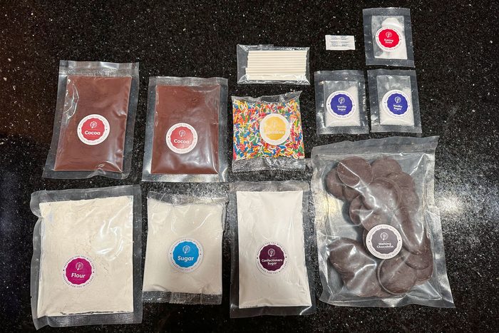 Baketivity Baking Kit ingredients on a countertop