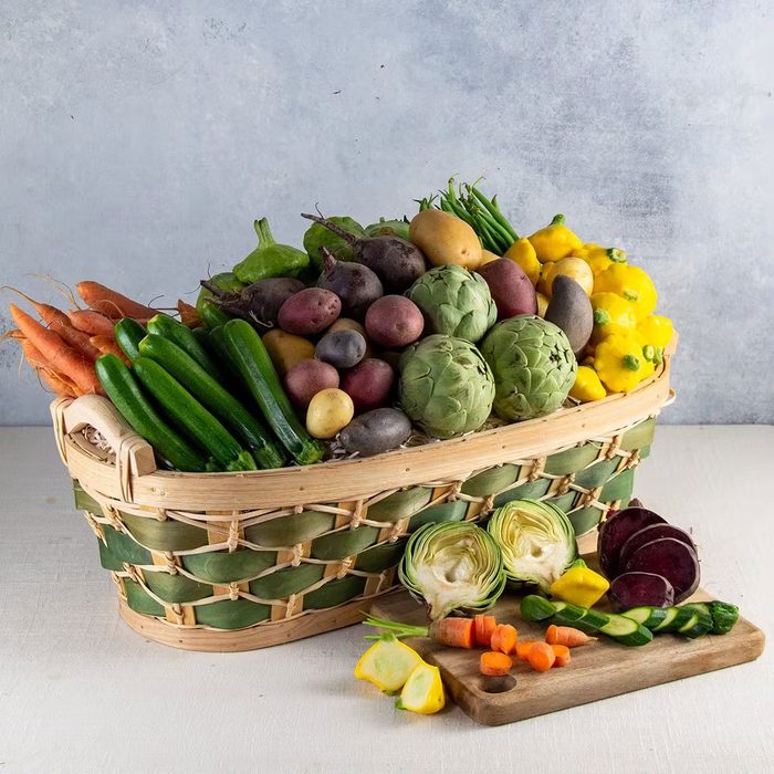 Baby Veggie Gift Basket